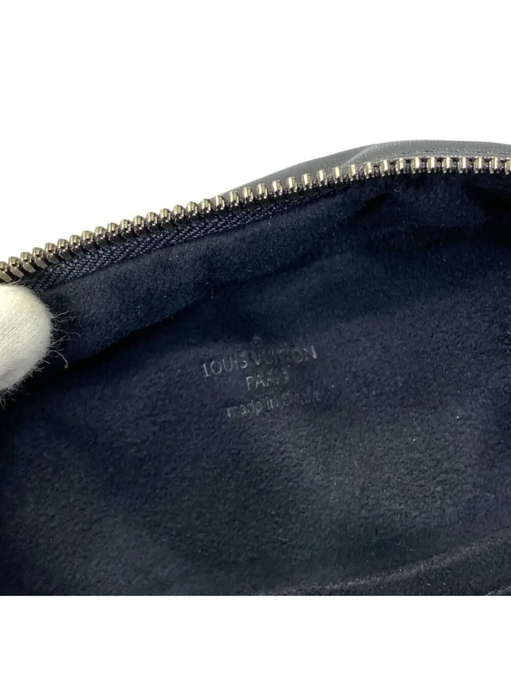 Louis Vuitton Monogram Diffille Peonia Shoulder Bag Leather Black Fine Daily